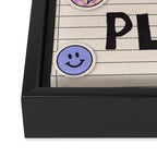 Do It For The Plot Y2k Stickers Framed Canvas Print Gallery Image 3