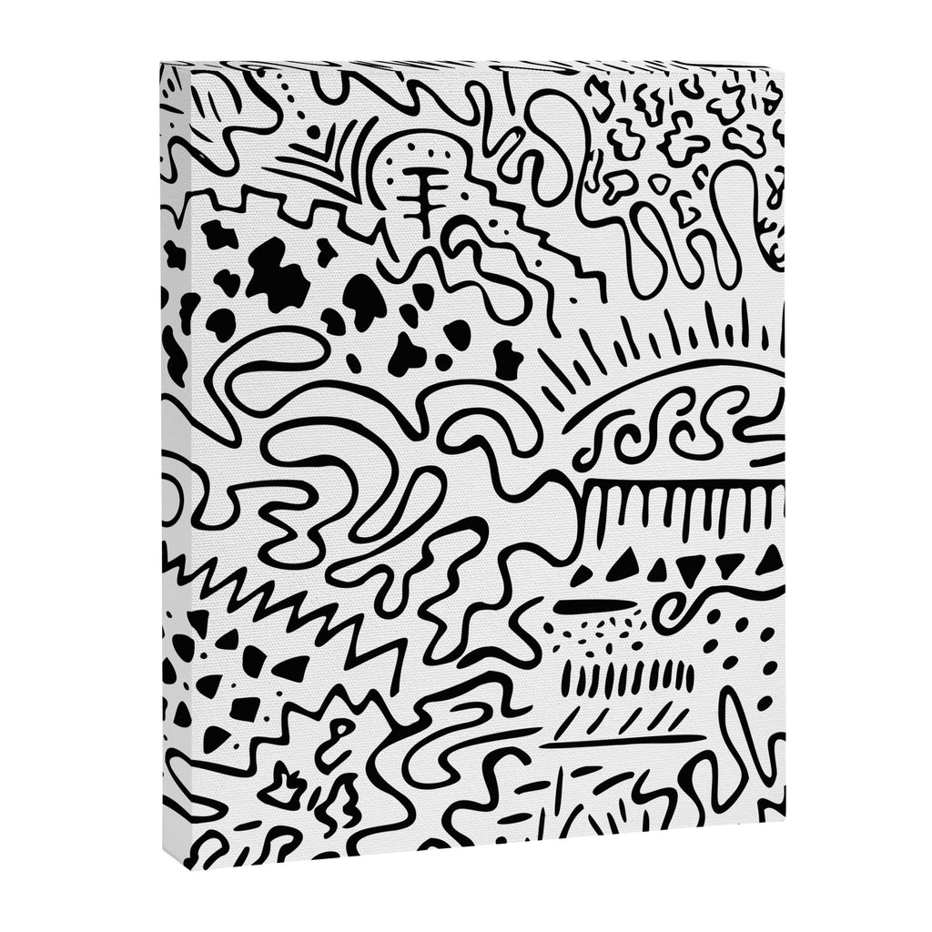 Doodle Art Canvas Print Gallery Image 6
