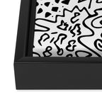 Doodle Art Framed Canvas Print Gallery Image 3