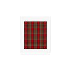 Festive Tartan Art Print Gallery Image 1