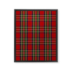 Festive Tartan Framed Canvas Print Gallery Image 8