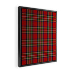 Festive Tartan Framed Canvas Print Gallery Image 2