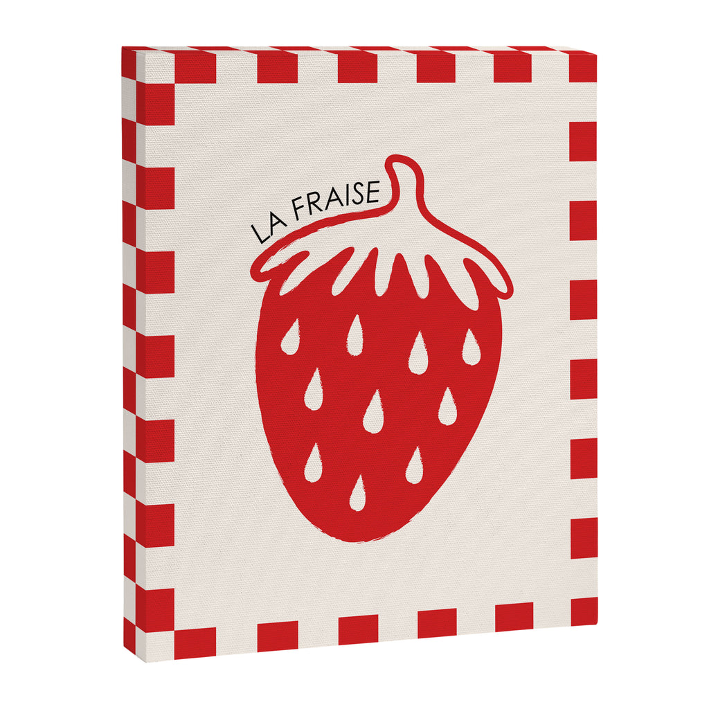 Fruit Series: Strawberry Canvas Print Gallery Image 6
