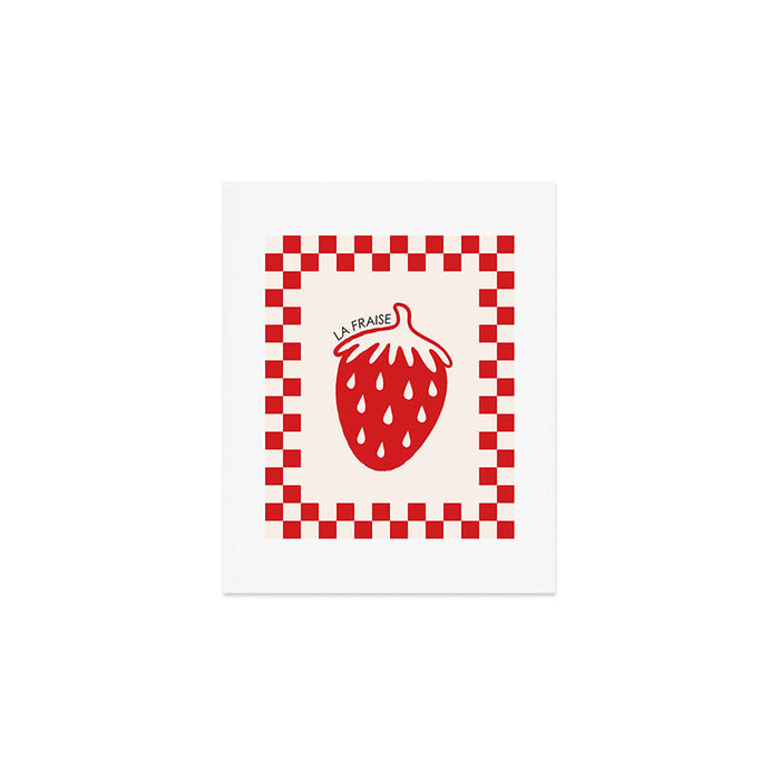 Fruit Series: Strawberry Art Print Gallery Image 1