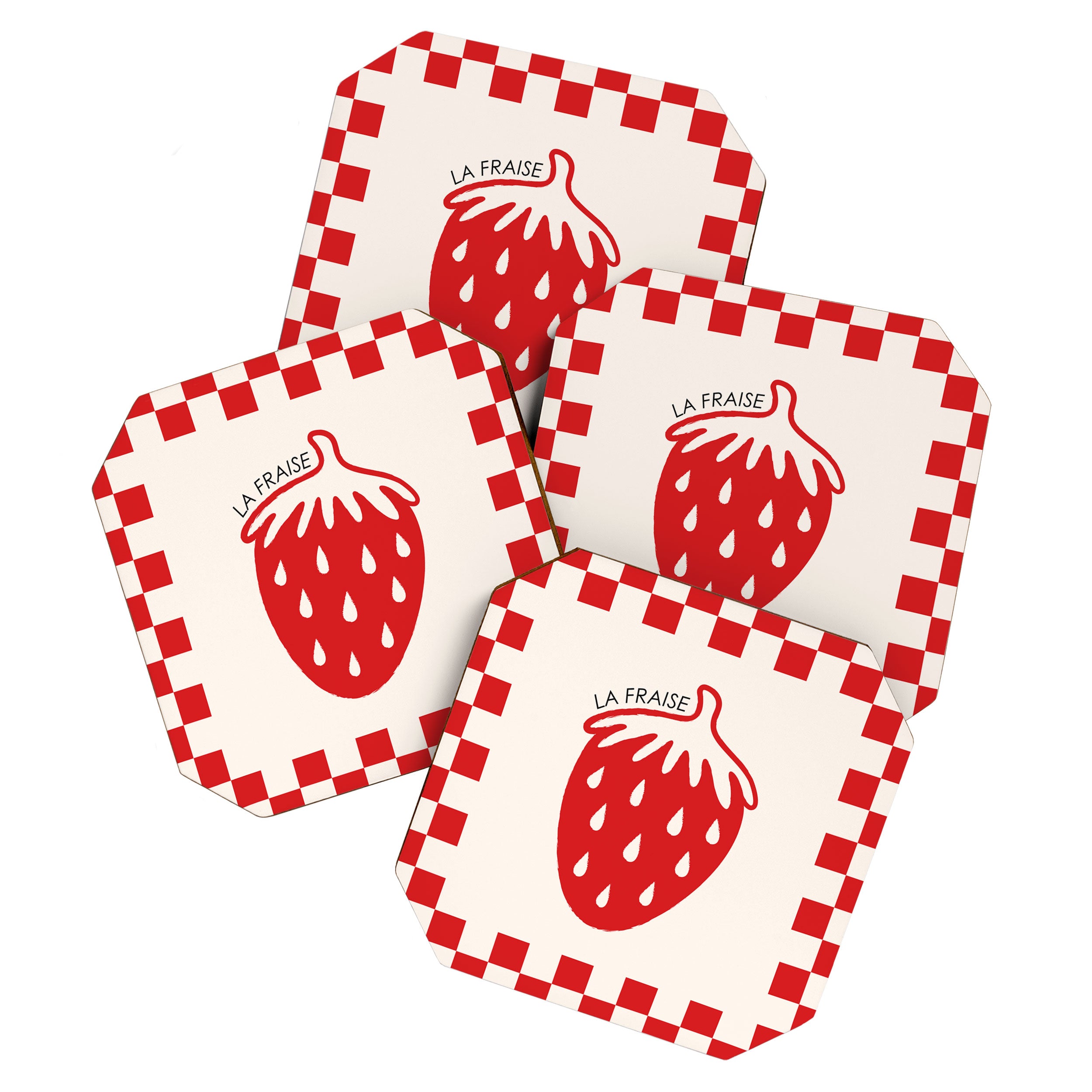 Fruit Series: Strawberry Coaster Gallery Image 1
