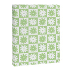 Green And White Checkered Flower Pattern Canvas Print Gallery Image 6