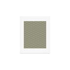 Japanese Waves Pattern Olive II Art Print Gallery Image 1