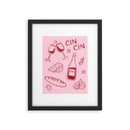 Late Dinner Framed Art Print Gallery Image 6