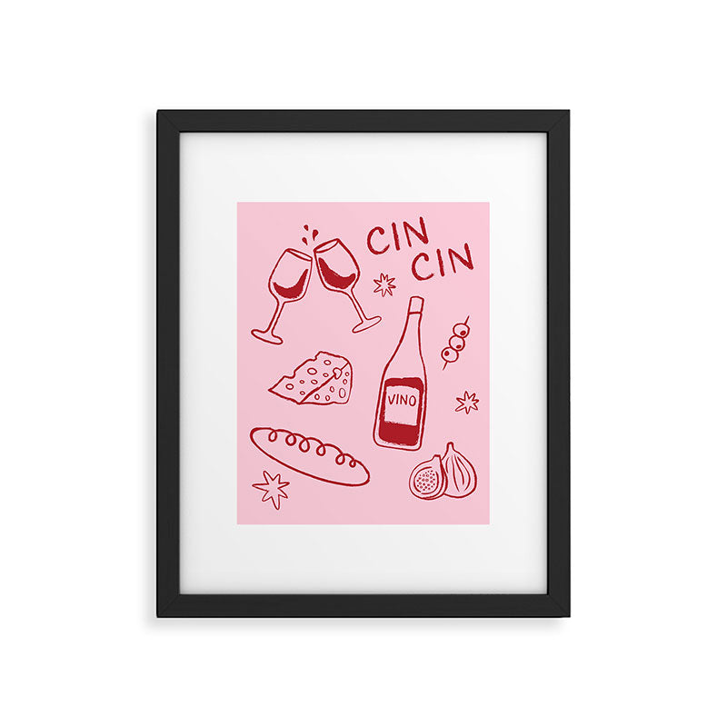 Late Dinner Framed Art Print Gallery Image 6