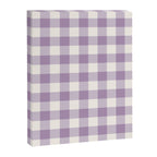 Lavender Gingham Canvas Print Gallery Image 6