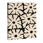 Mid-Century Flowers in Black & White Canvas Print Gallery Image 6