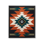Midnight Blue Framed Canvas Print Gallery Image 8