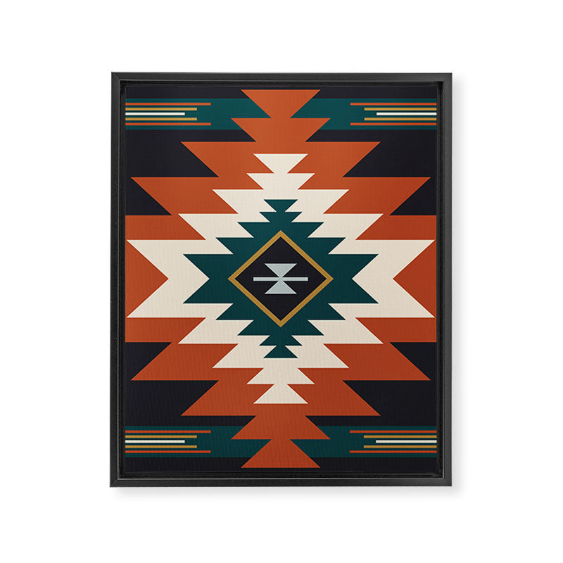 Midnight Blue Framed Canvas Print Gallery Image 8