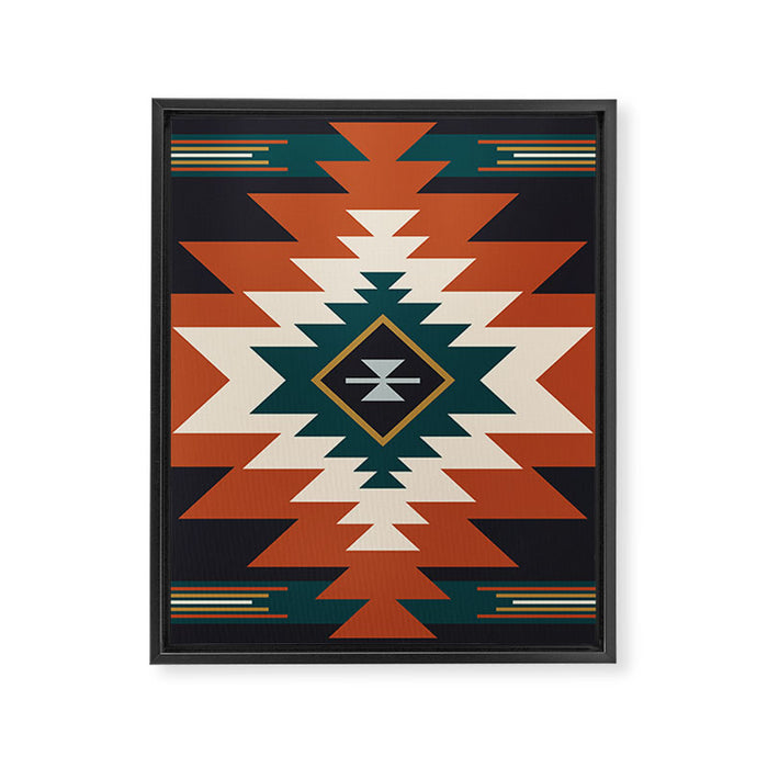 Midnight Blue Framed Canvas Print Gallery Image 1