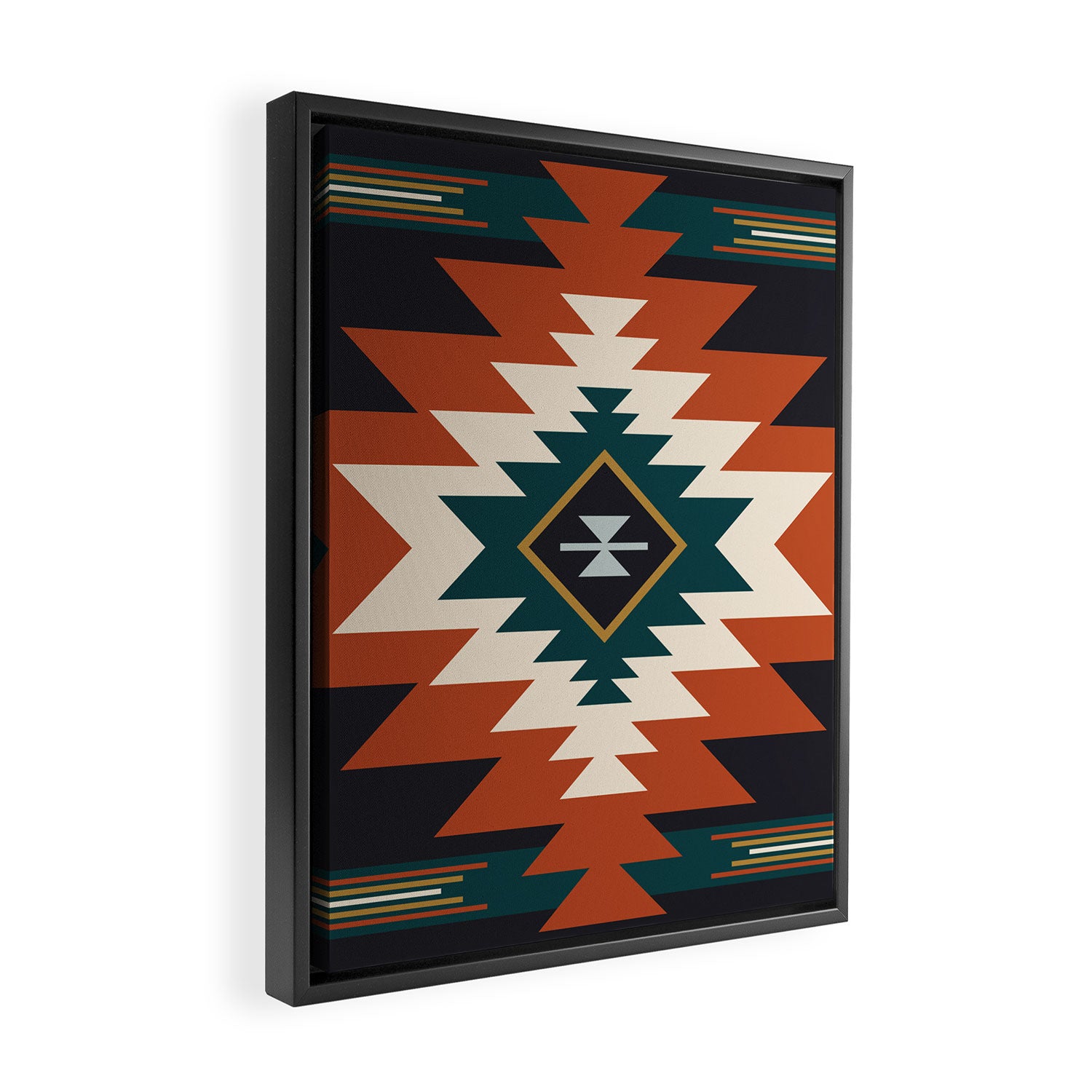 Midnight Blue Framed Canvas Print Gallery Image 2
