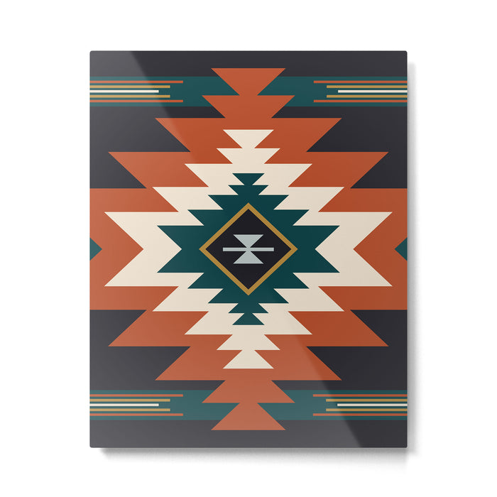 Midnight Blue Metal Print Gallery Image 1