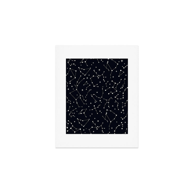 Night Sky, Constellation & Stars Art Print Gallery Image 1
