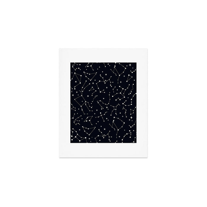 Night Sky, Constellation & Stars Art Print Gallery Image 1
