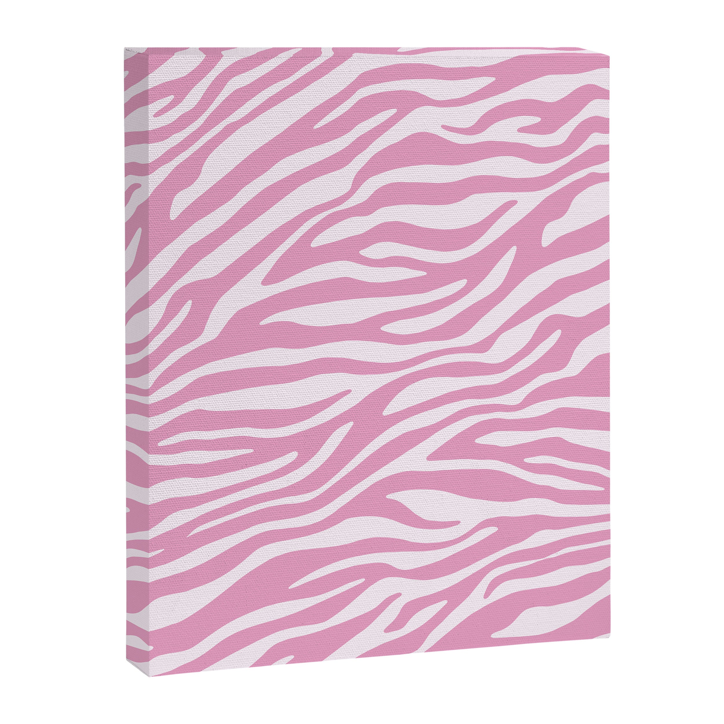 Pink Zebra Animal Print  Canvas Print Gallery Image 6