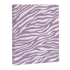 Purple Zebra Animal Print Canvas Print Gallery Image 6