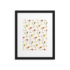 Retro Cocktails Framed Art Print Gallery Image 5