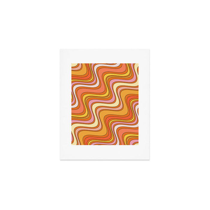 Retro Waves Art Print Gallery Image 1
