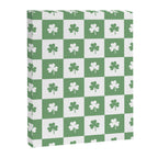 Shamrock Checkered Pattern Canvas Print Gallery Image 6