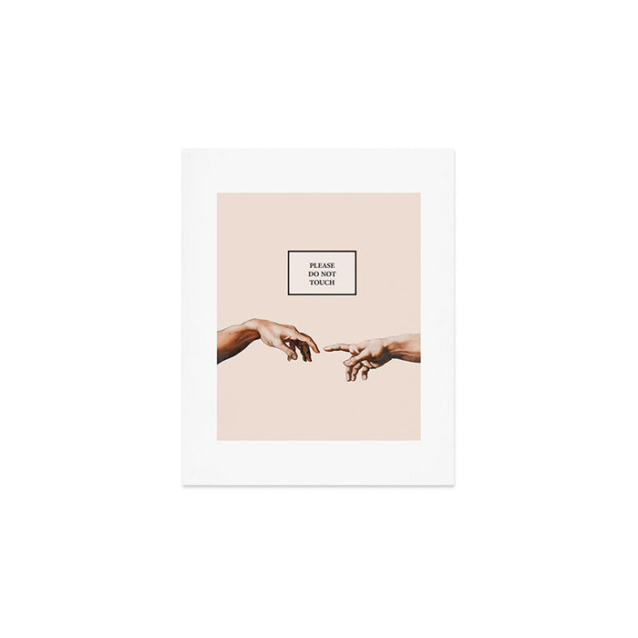 The Creation of Adam by Michelangelo Art Print Gallery Image 1