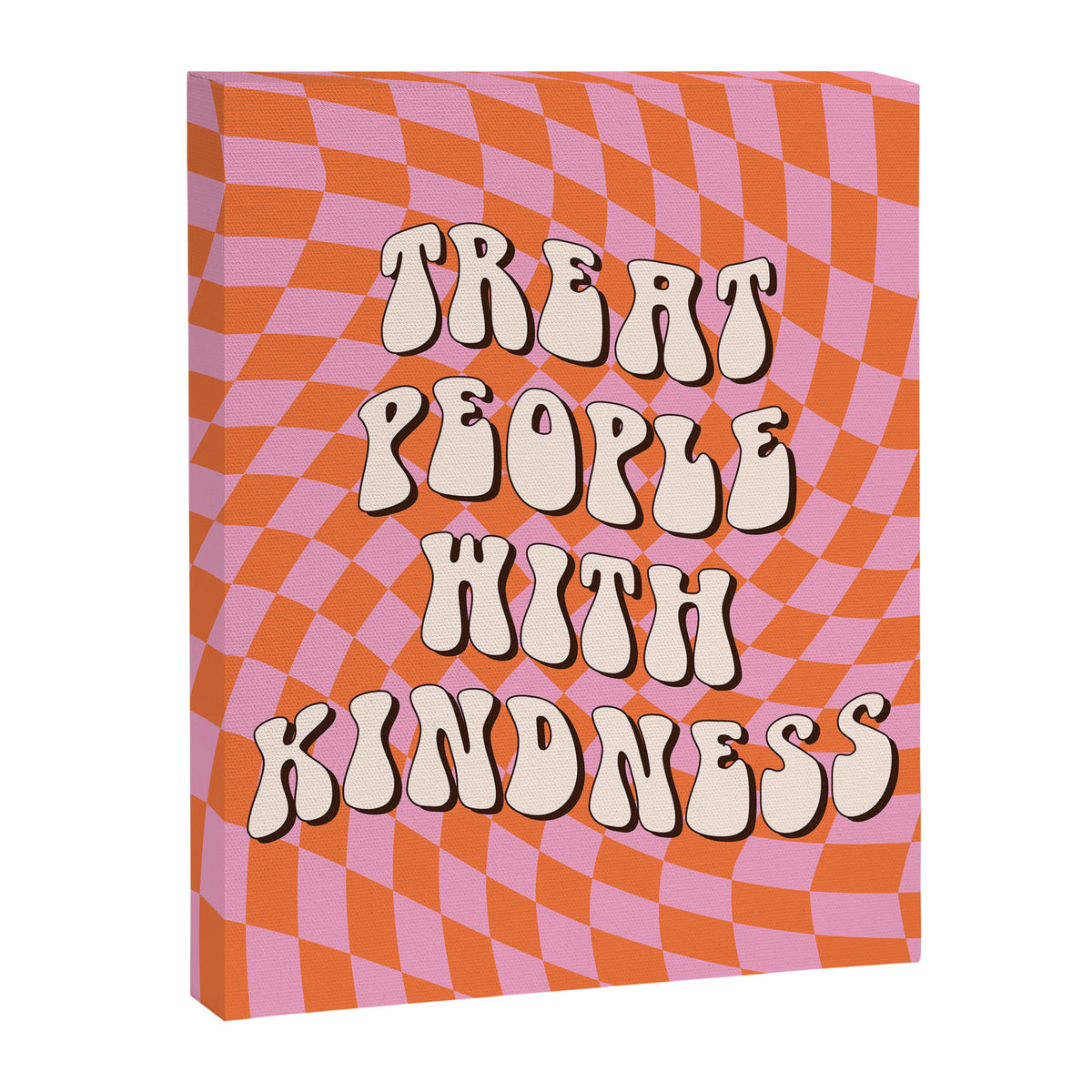Treat People with Kindness Canvas Print Gallery Image 6