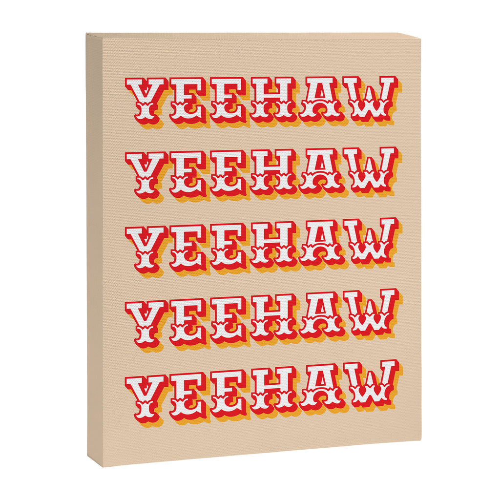 Yeehaw Canvas Print Gallery Image 6