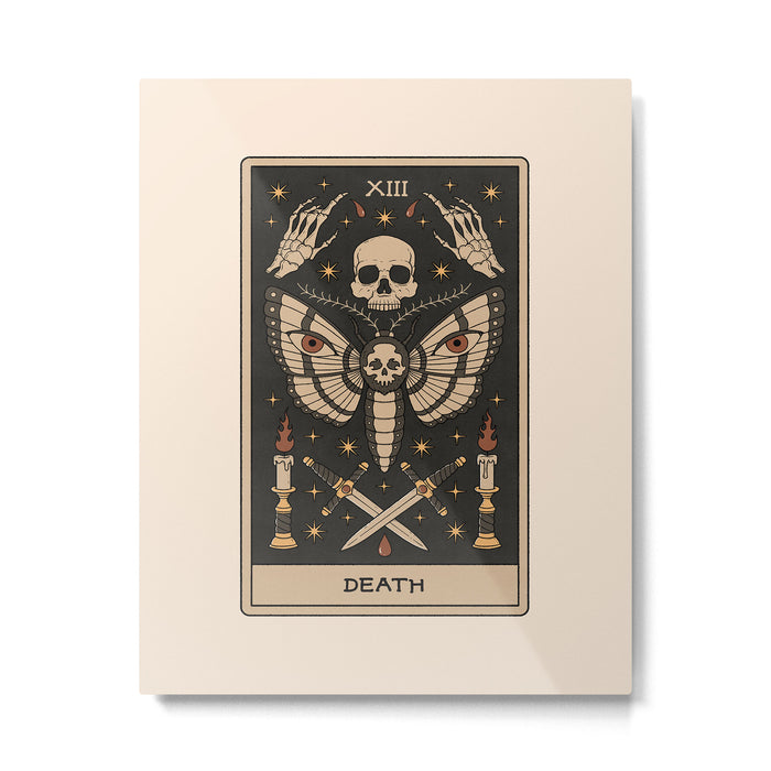 Death - Moth Tarot Metal Print Gallery Image 1