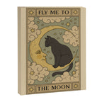 Fly Me to The Moon Canvas Print Gallery Image 8