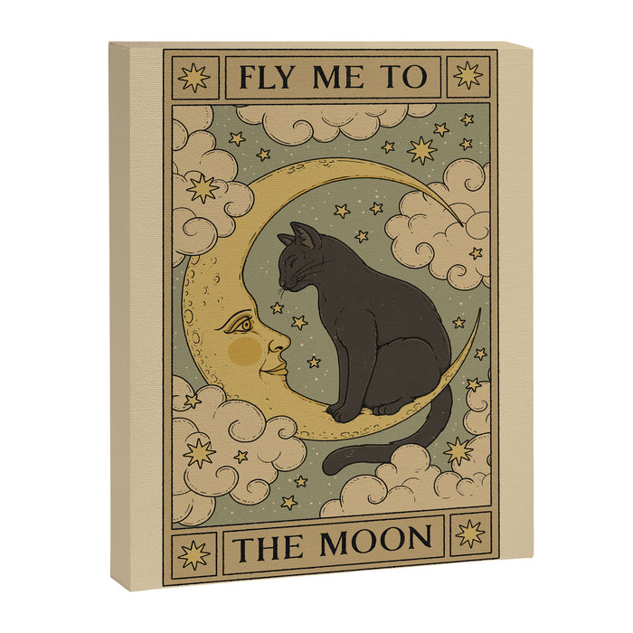 Fly Me to The Moon Canvas Print Gallery Image 1
