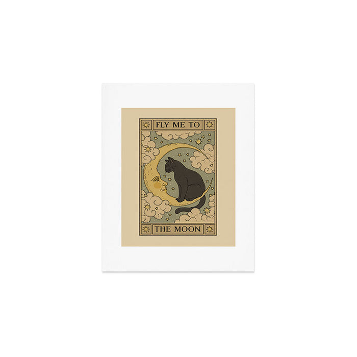 Fly Me to The Moon Art Print Gallery Image 1