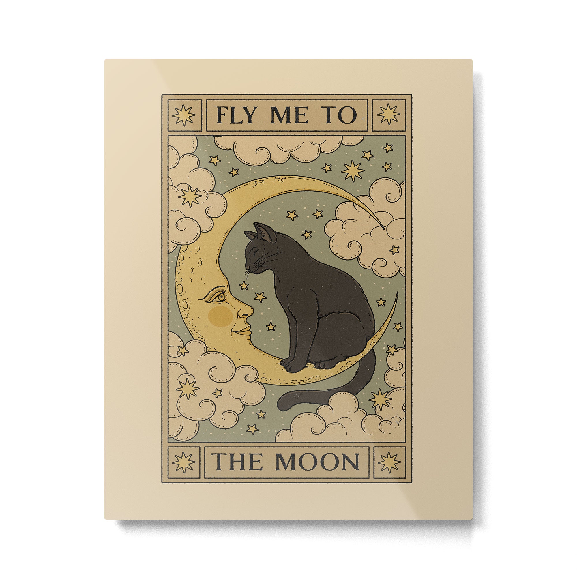 Fly Me to The Moon Metal Print Gallery Image 6