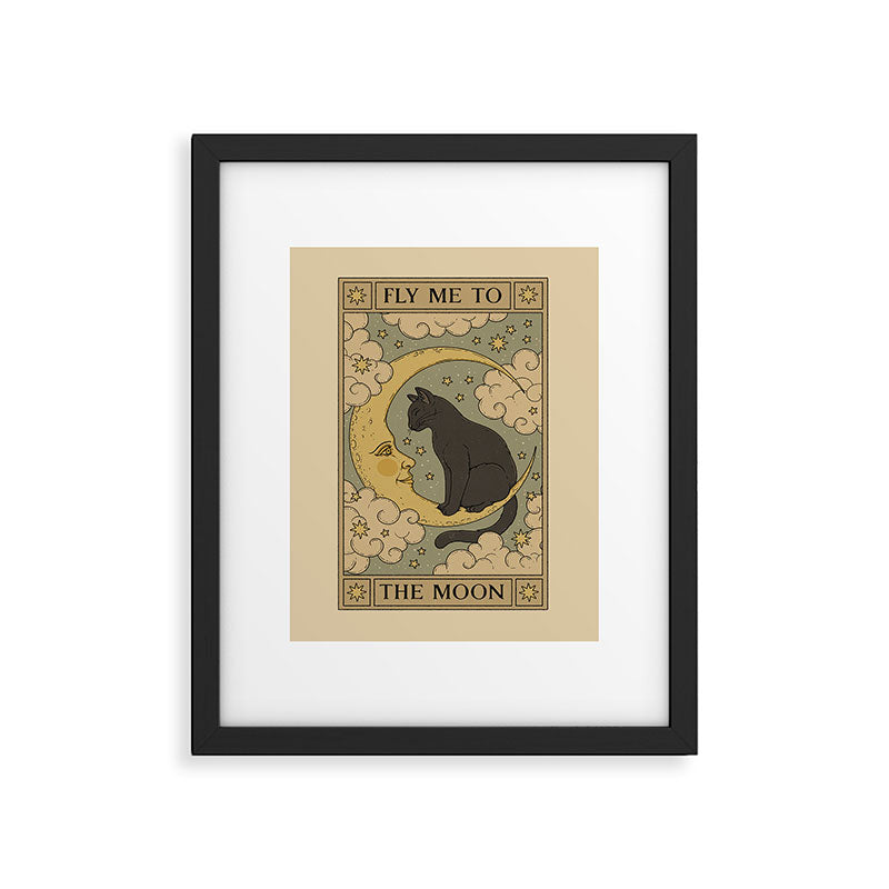 Fly Me to The Moon Framed Art Print Gallery Image 6