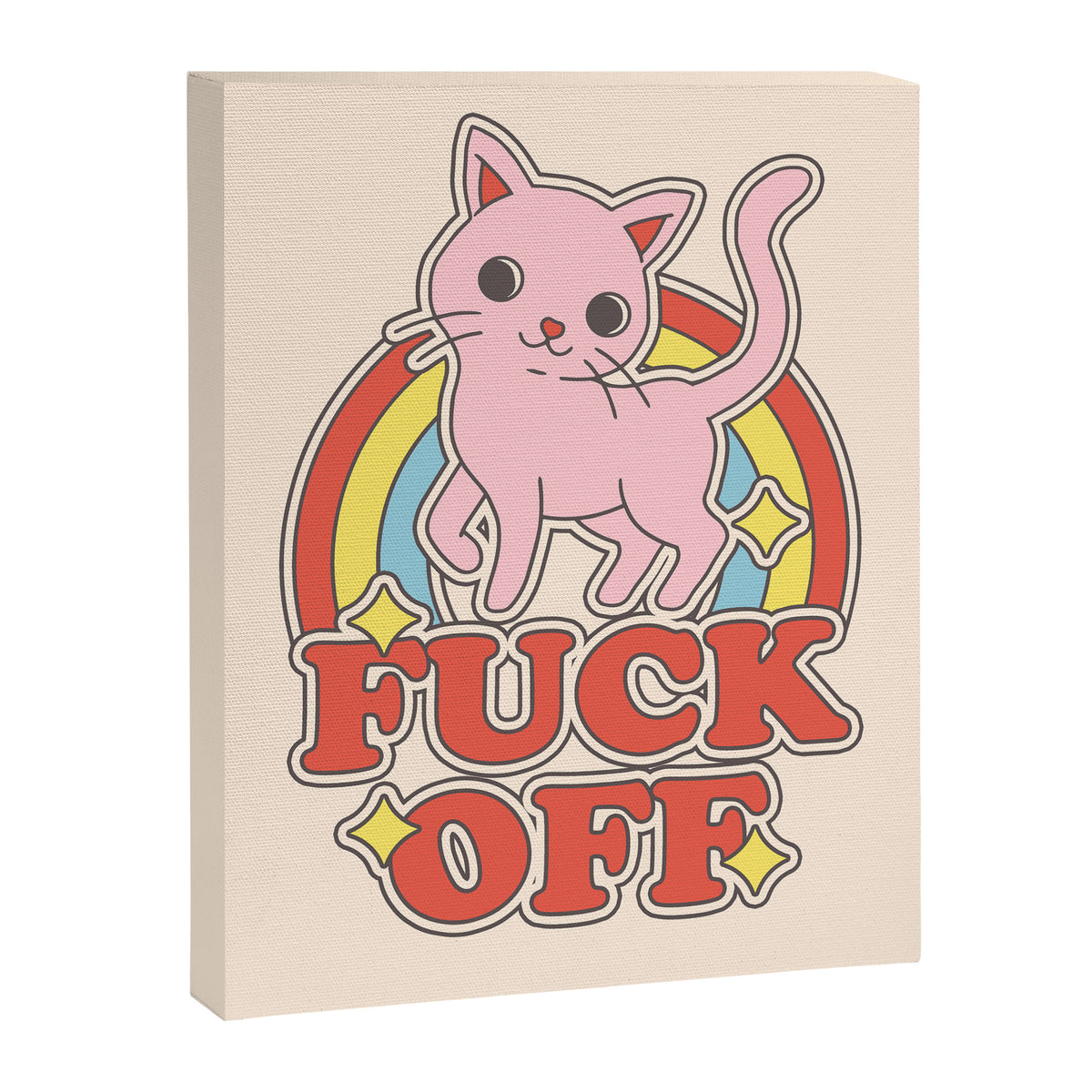 Fuck Off Canvas Print Gallery Image 8