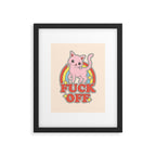 Fuck Off Framed Art Print Gallery Image 6