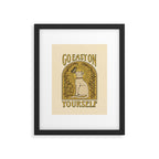 Go Easy on Yourself Framed Art Print Gallery Image 6