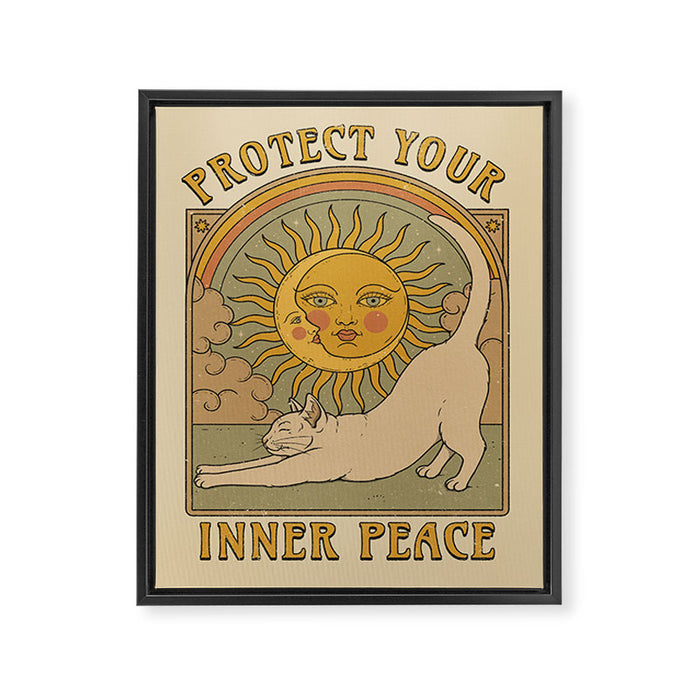 Inner Peace Framed Canvas Print Gallery Image 1