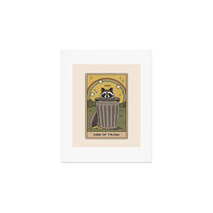 King of Trash Art Print Gallery Image 1