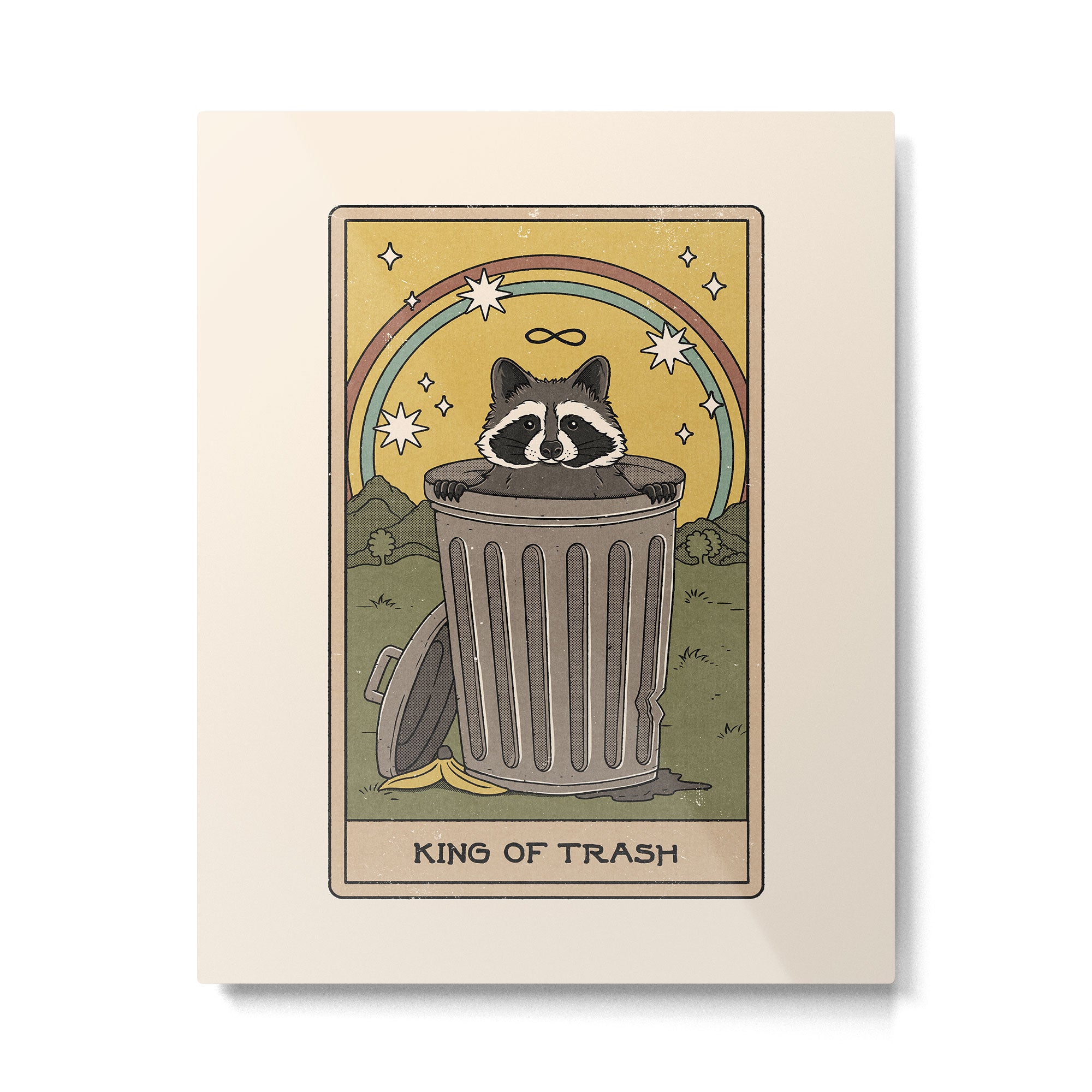 King of Trash Metal Print Gallery Image 6