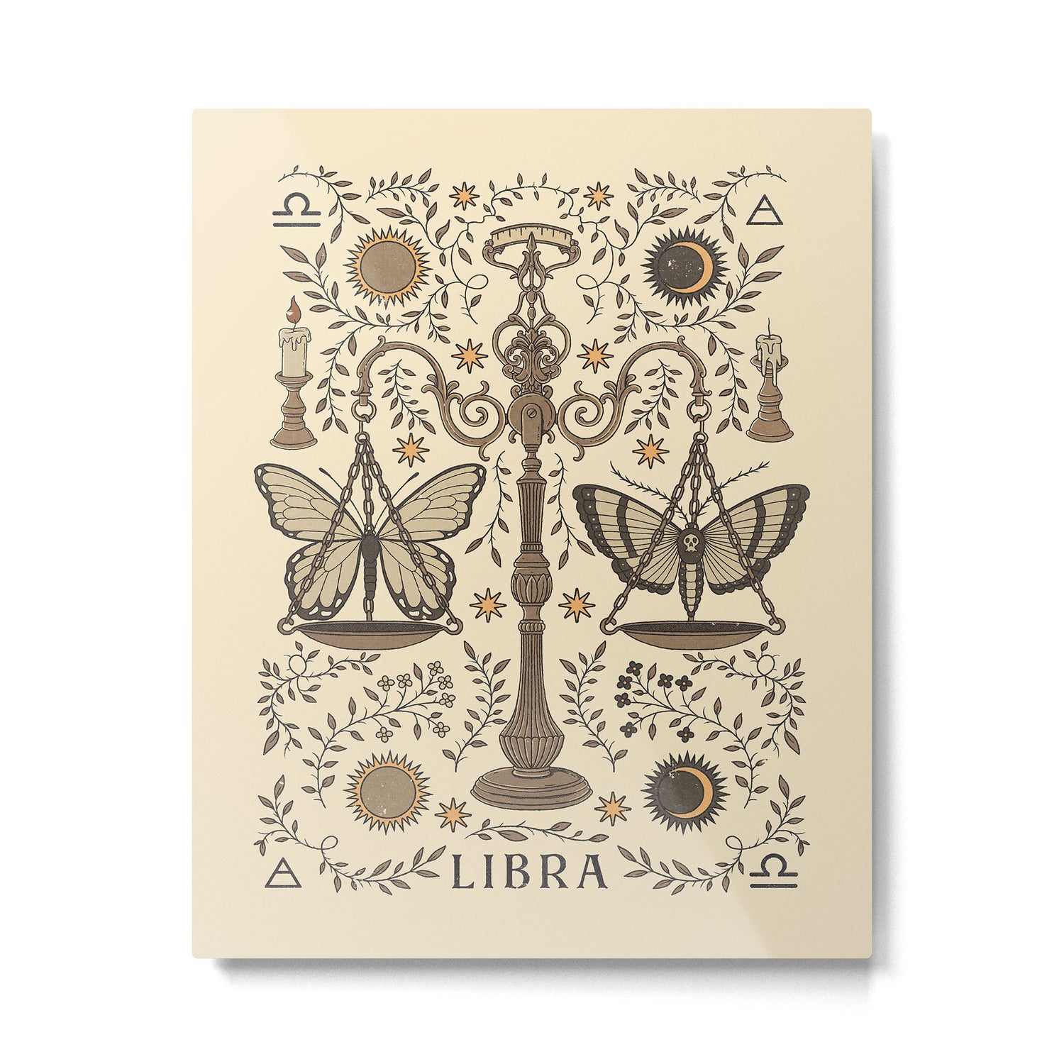 Libra, The Scales Metal Print Gallery Image 6