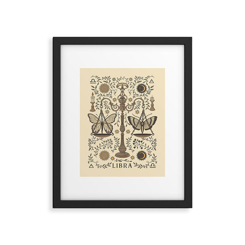 Libra, The Scales Framed Art Print Gallery Image 6