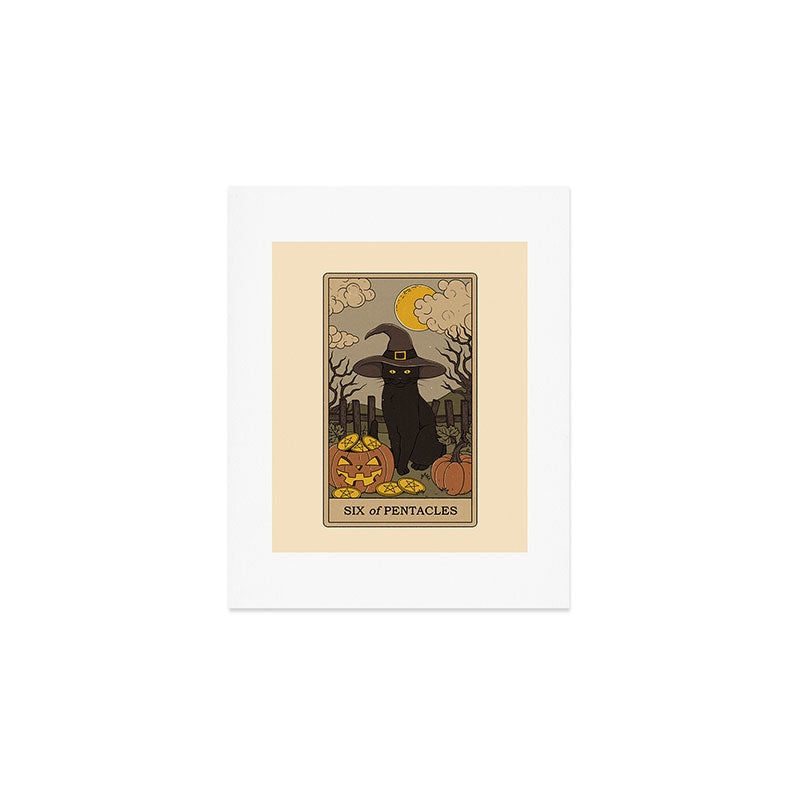 Six of Pentacles Art Print Gallery Image 1