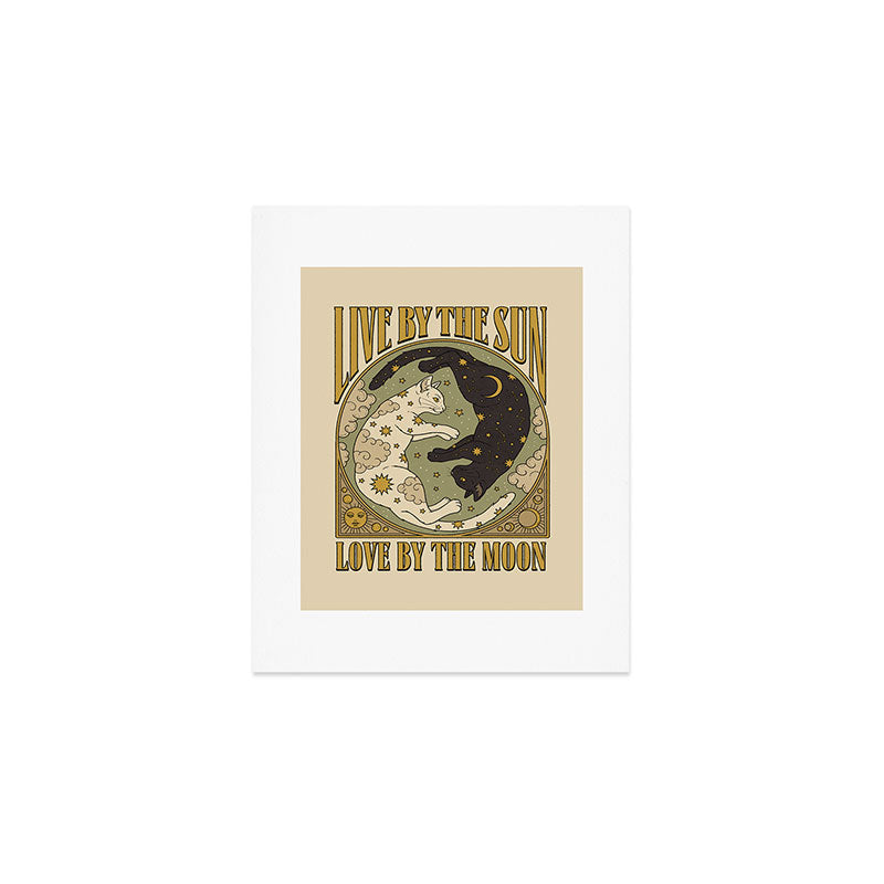 Sun and Moon Art Print Gallery Image 1