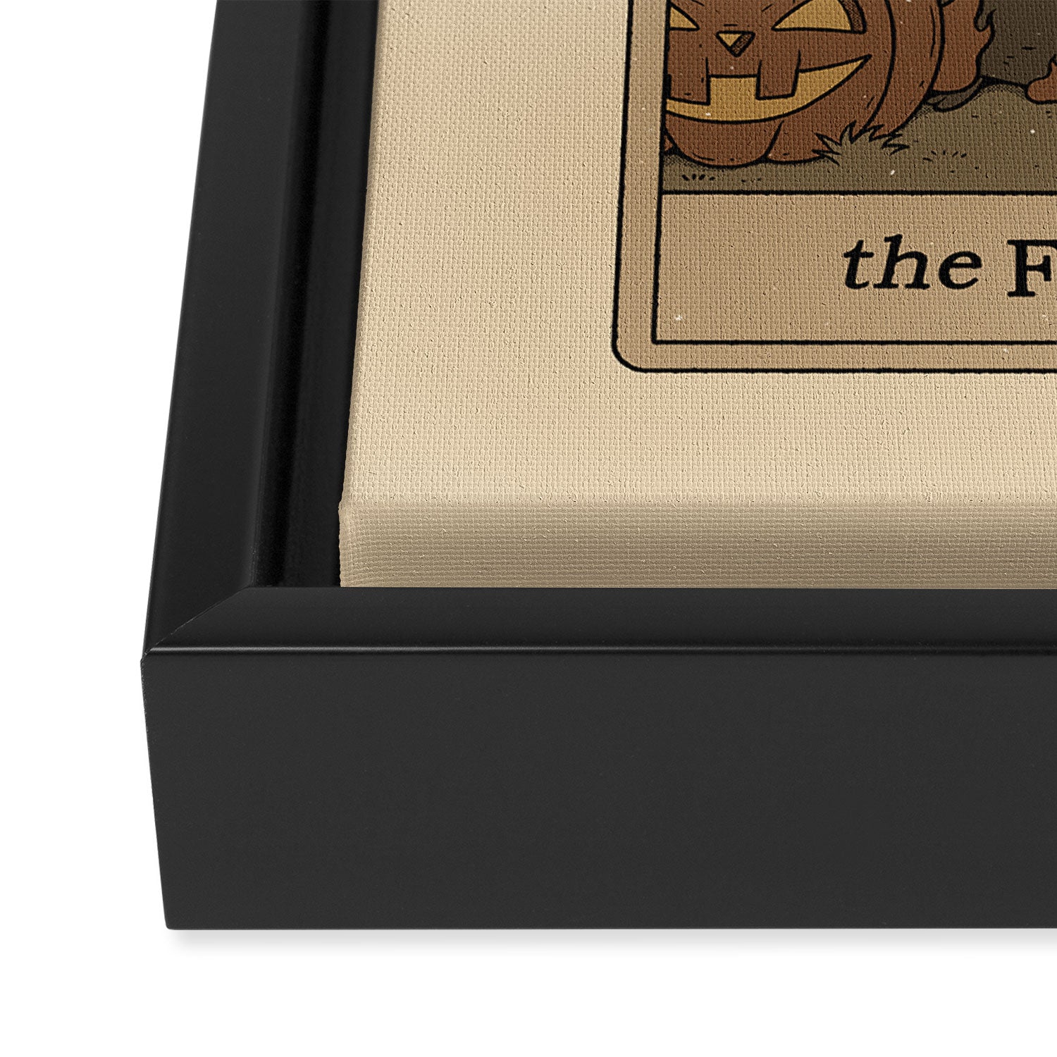 The Familiar Framed Canvas Print Gallery Image 3