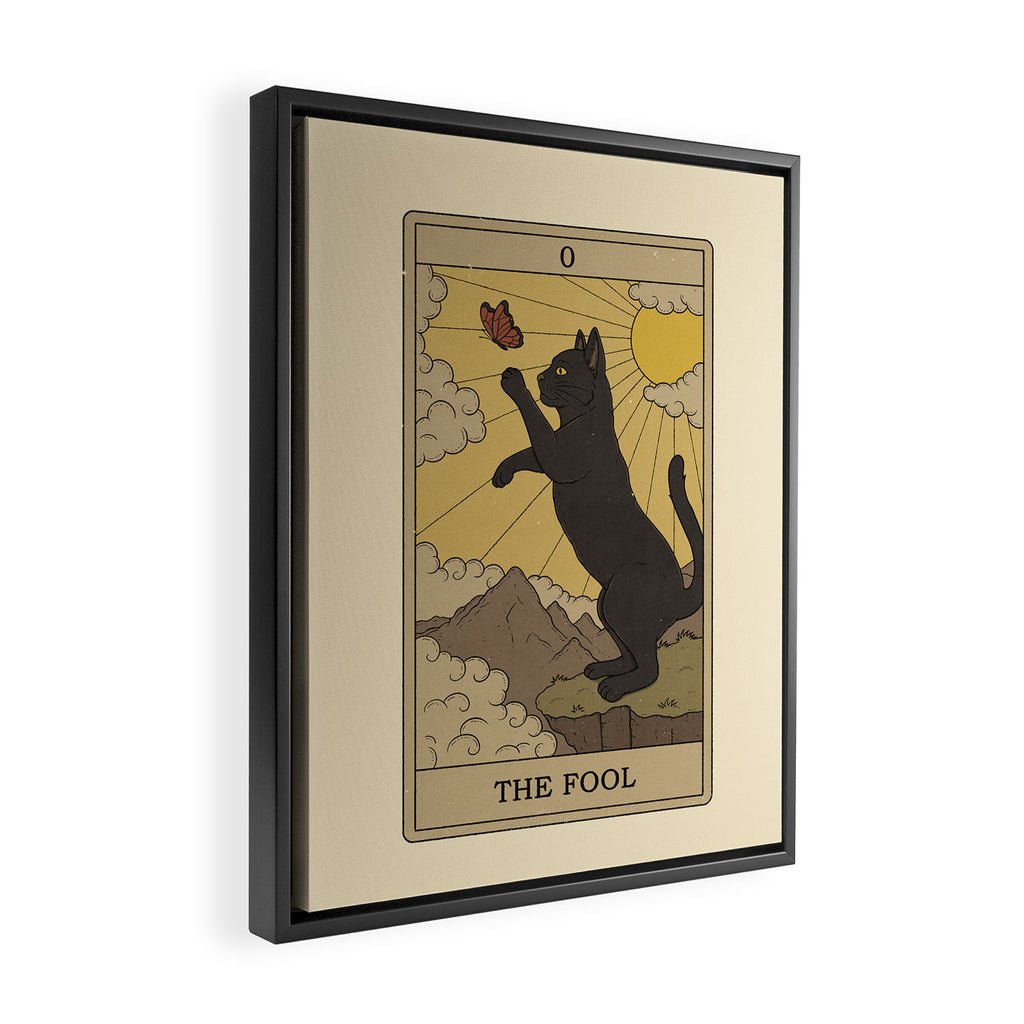 The Fool Framed Canvas Print Gallery Image 2