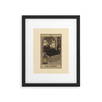 The Hermit - Cats Tarot Framed Art Print Gallery Image 6