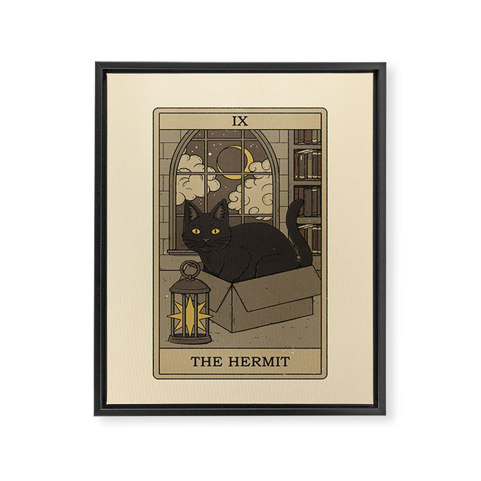 The Hermit Framed Canvas Print Gallery Image 1